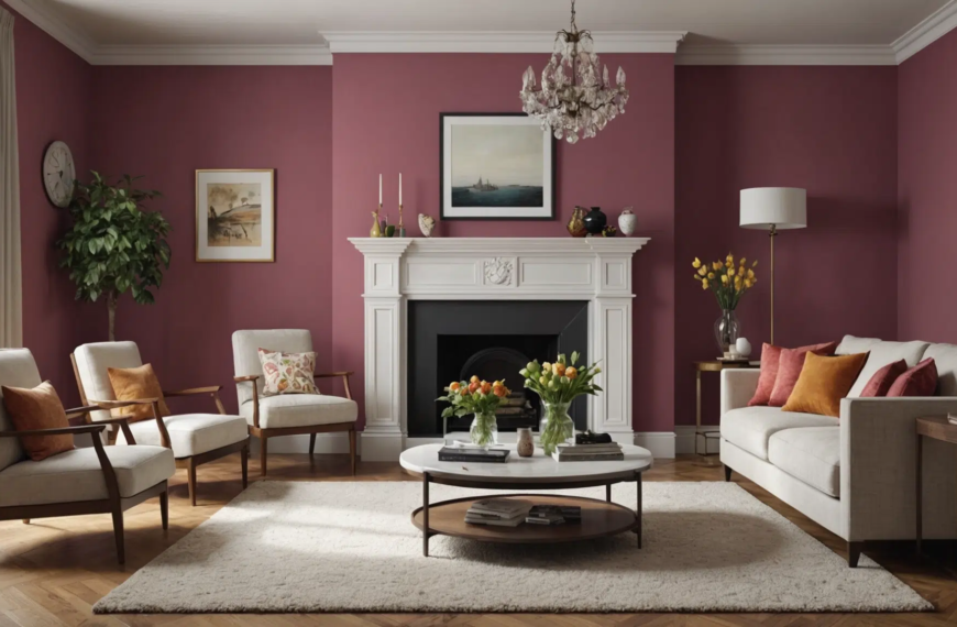 Cómo hacer una combinación perfecta de colores en tu hogar