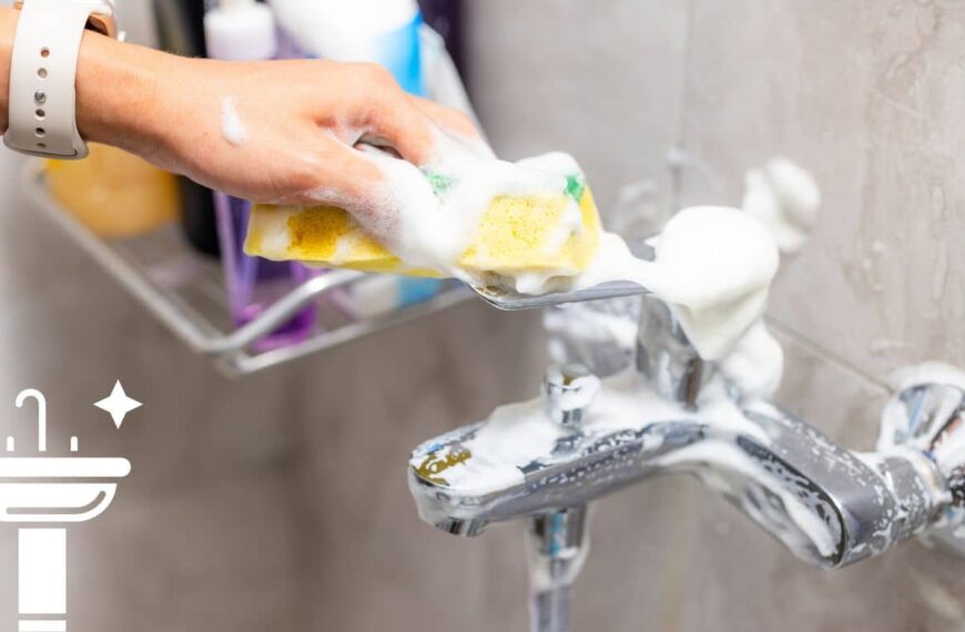 Elimina fácilmente las manchas de cal provocadas por el agua dura.