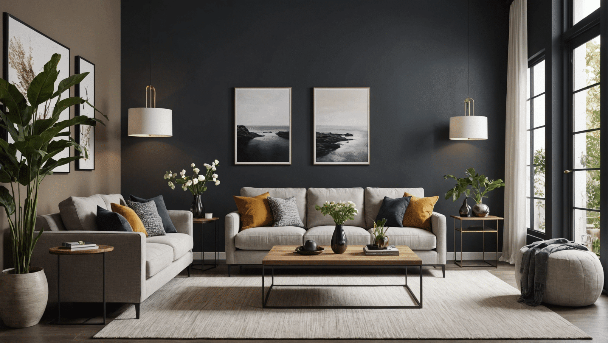 ¿Quieres pintar una pared de oscuro? A continuación te explicamos cómo elegir el adecuado para cada habitación.